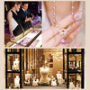 Jewelance™ PearlNecklace 1+1 ILMAINEN: Naisten Elegantti Pearl Helmi Helmet Kaulakoru