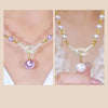 Jewelance™ PearlNecklace 1+1 ILMAINEN: Naisten Elegantti Pearl Helmi Helmet Kaulakoru