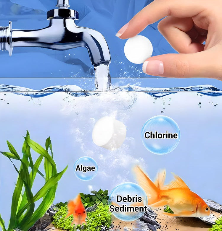TankPurifier - Nopea Ja Tehokas Vesi Puhdistaja Tabletti Varten Akvaario