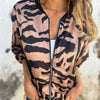 Icone™ ZebraJacket: Elegantti Ja Tyylikäs Seeprakuvio Takki
