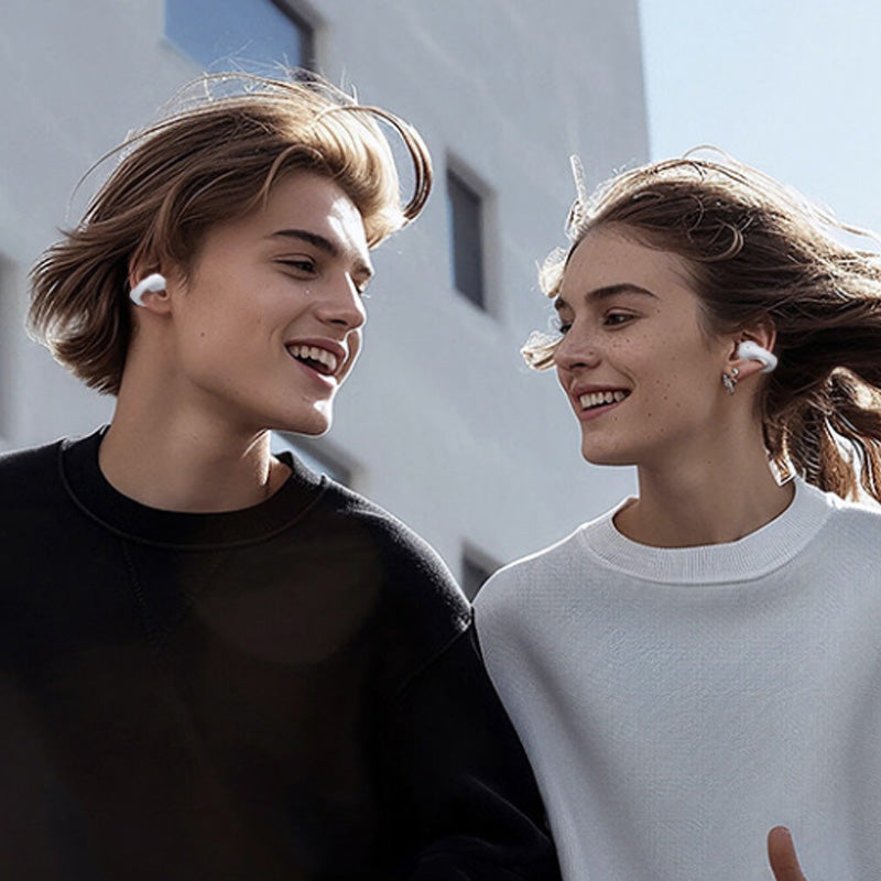SmartEarbuds: Langaton Korvakiinnike Bluetooth-Korvakuulokkeet Älykkäällä Näytöllä