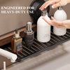 GlideHold® BathroomRack™: Moderni Imu Kylpyhuoneteline U-Ura Muotoilu