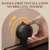 GlideHold® BathroomRack™: Moderni Imu Kylpyhuoneteline U-Ura Muotoilu