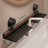 GlideHold® BathroomRack™: Moderni Imu Kylpyhuoneteline U-Ura Muotoilu
