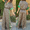 Icone™ LeopardOutfit: Koko Päivän Mukavuus Kanssa 2-Osainen Leopard Asu Setti