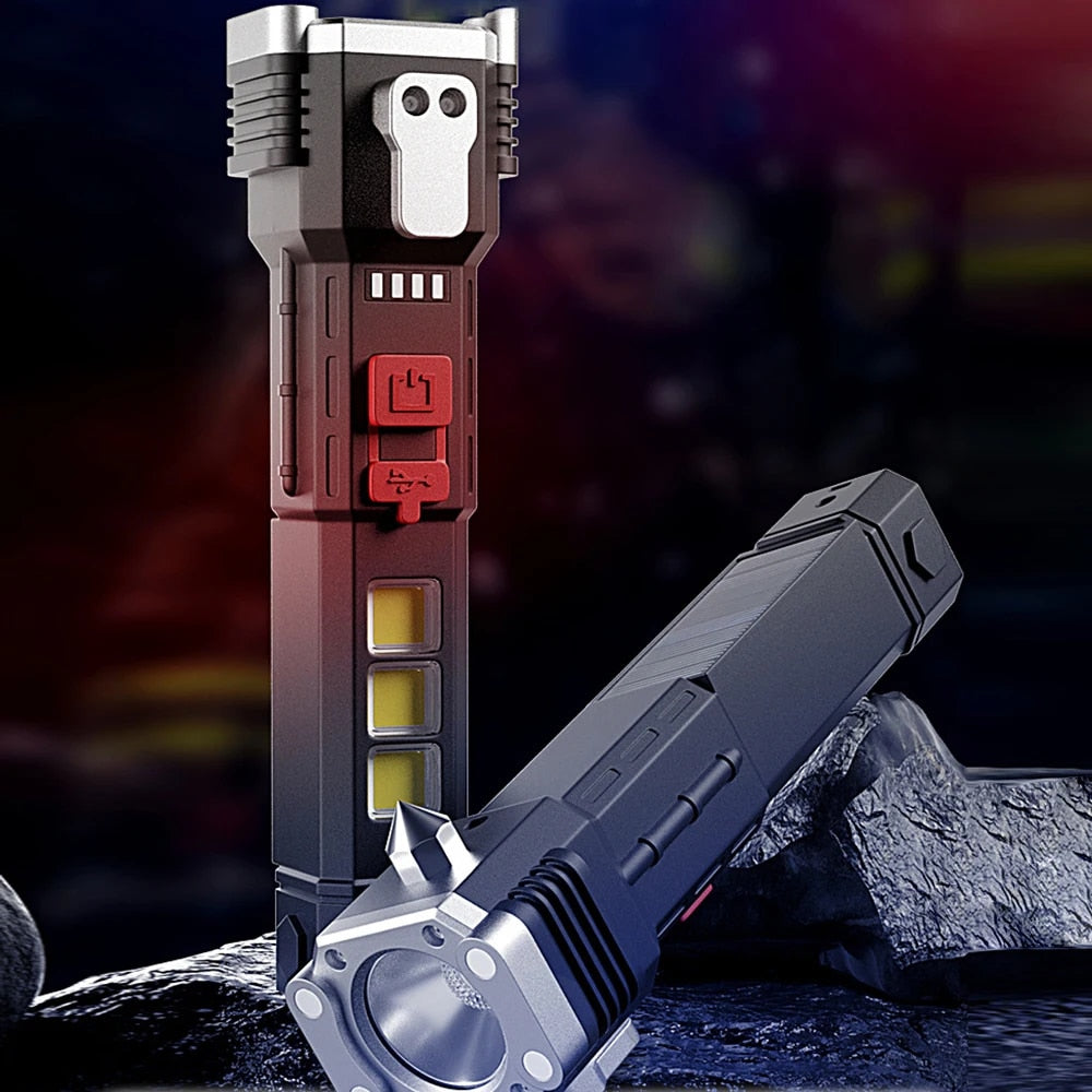 Ledsen™ FlashCharge - Ladattava LED Taskulamppu Taskulamppu