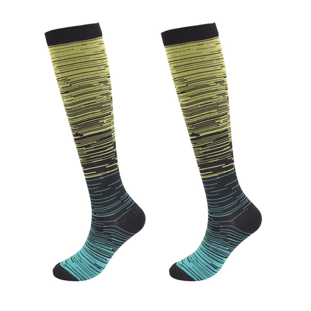 Happy™ FitnessSocks 1+1 ILMAINEN: Kompressio Kunto Sukat Miehille Ja Naisille